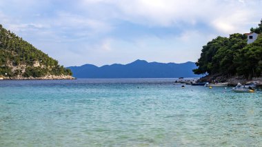 Hırvatça 'da Dubrovnik yakınlarında Stone ve Malistone