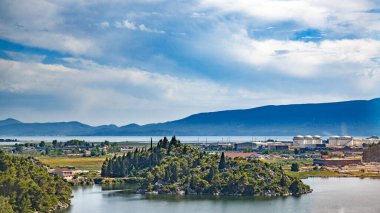 Hırvat Adriyatik Denizi 'ndeki Ploce bölgesi