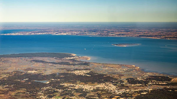 Vende 'deki Fransız Atlantik Okyanusu' ndaki Yeu Adası.