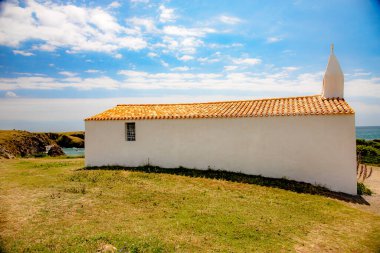 Vende 'deki Fransız Atlantik Okyanusu' ndaki Yeu Adası.
