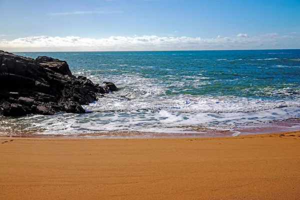 Vende 'deki Fransız Atlantik Okyanusu' ndaki Yeu Adası.