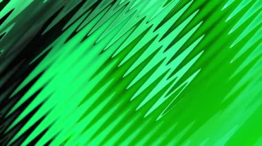 Pürüzsüz kenarları ve karanlık gölgeleri olan soyut yeşil eğimli dalgalar