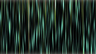 Soyut dikey ışık çizgileri ve koyu arkaplan üzerindeki parlak çizgiler ince renk varyasyonlarıyla