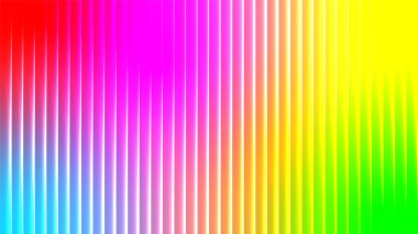 Soyut, dikey gökkuşağı gradyan çizgilerini ve yumuşak ışıltı efektli arka plan soyutlamasını gösterir. Ticari kullanım için uygun yüksek çözünürlüklü resim.