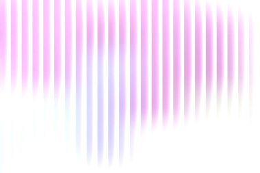 Pastel pembe ve beyaz renklerde yumuşak dikey çizgiler hafif bir eğim bulanıklığı ile kaybolur. Kompozisyon temiz ve havadar. Nazik ve yumuşak bir odak etkisi var..