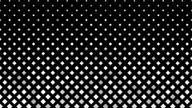 Siyah ve beyaz kareli elmas yarım ton desenli minimalist soyut geometrik arkaplan ya da tek renkli eşkenar dörtgen şekilli temiz tekrarlanan ızgara düzeninde