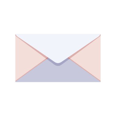 İş iletişimi ve posta teslimatı için minimalist zarf simgesi