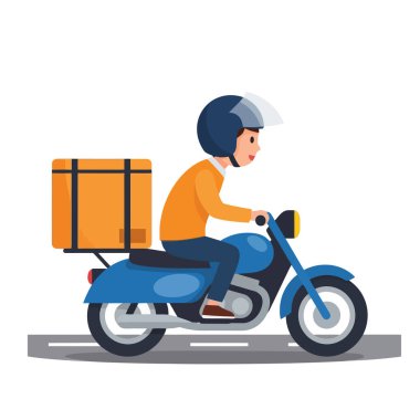 Mobilet ve kargo kolaylığı için kutu ile hızlı teslimat hizmeti