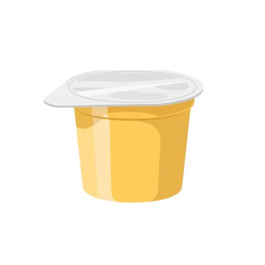 Lezzetli mangolu yoğurt aperatifi kapağında, mükemmel sağlıklı bir ikram.