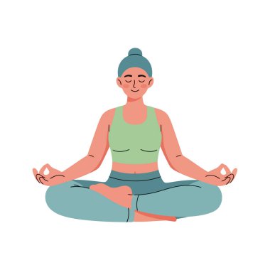 Nilüfer pozisyonunda meditasyon yapan bir kadınla iç huzurunu bul.