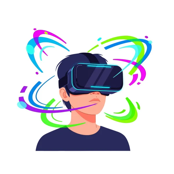 Canlı dijital enerji ile görsel gerçeklik deneyimi