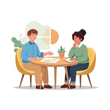 Modern ofis toplantısında iş stratejisi için beyin fırtınası yapan ekip.