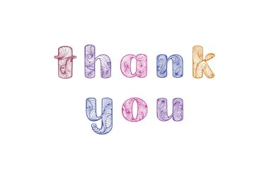 Renkli ve süslü el yazması harflerle çizilmiş bu sanatsal vektör illüstrasyonu kart davetiyeleri, posterler, afişler, sunumlar, web siteleri ve diğer tasarımlar için kullanılabilir.