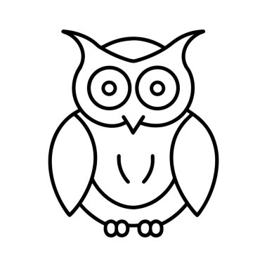 Bu sevimli bir baykuşun vektör illüstrasyonudur. Baykuş basit bir taslak stilinde çizilir. Tasarım, logo tasarımı, çocuk kitapları, eğitim materyalleri ve web grafikleri gibi çeşitli uygulamalar için çok temiz ve minimalisttir. Baykuş gerçekten çok özeldir.