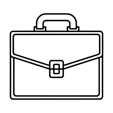 Bu pürüzsüz ve temiz tasvir, el değmemiş beyaz bir arkaplanda izole edilmiş klasik bir iş çantası sunuyor. Minimalist tasarım, siyah çizgilerle evrak çantalarının yapısını vurguluyor ve çeşitli uygulamalar için ideal hale getiriyor. 