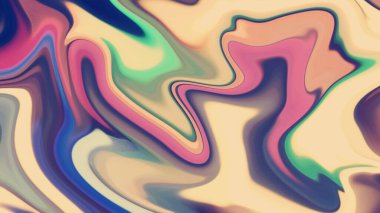 Soyut Sıvı Boyası. Sıvılaştırılmış Resim. Renkli Görüntü. Renkli Boya