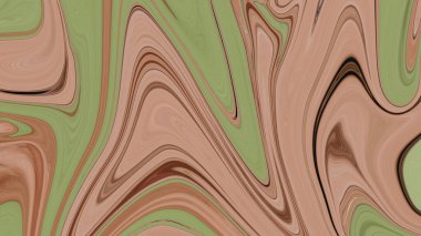 Soyut Sıvı Boyası. Sıvılaştırılmış Resim. Renkli Görüntü. Renkli Boya