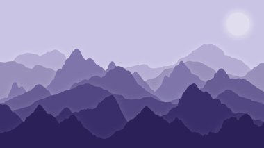 Dark Mountain Özeti Soyut Görüntü Arkaplanı. Koyu Renkli Soyut Arkaplan