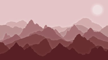 Dark Mountain Özeti Soyut Görüntü Arkaplanı. Koyu Renkli Soyut Arkaplan