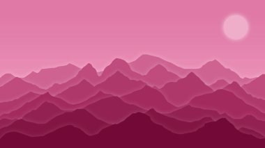 Dark Mountain Özeti Soyut Görüntü Arkaplanı. Koyu Renkli Soyut Arkaplan