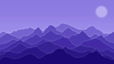 Dark Mountain Özeti Soyut Görüntü Arkaplanı. Koyu Renkli Soyut Arkaplan