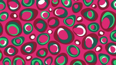 Oval şekilli renkli çakıl taşları soyut resim arkaplanı. Çok Renkli Döşeme Arkaplanı