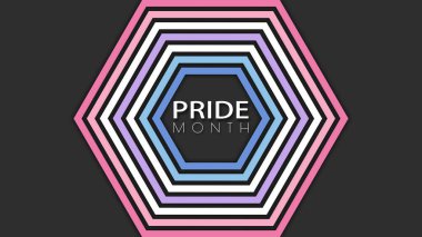 Happy Pride Month Bigender Pride Flag Wall Background. Colorful Bigender Flag. Pride Month Background