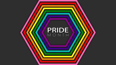 Happy Pride Month LGBT Gilbert Rainbow Pride Flag Background. Colorful LGBT Gilbert Rainbow Flag. Pride Month Background