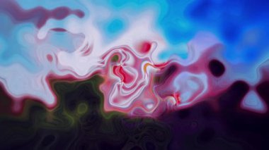 Soyut Sıvı Boya Sıvılaştırma Girdap Bozukluğu Renkli Arkaplan. Soyut Taşınma Arkaplanı. Çok Renkli Neon Renkleri