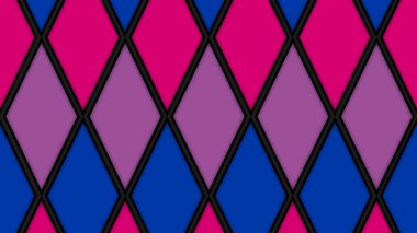 Happy Pride Month Bisexual Pride Flag Horizontal Background. Colorful LGBT Bisexual Flag. Pride Month Background