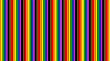 Happy Pride Month LGBT Philadelphia Rainbow Pride Flag Background. Colorful LGBT Philadelphia Rainbow Flag. Pride Month Background