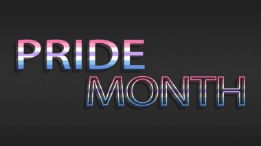 Happy Pride Month Bigender Pride Flag Wall Background. Colorful Bigender Flag. Pride Month Background