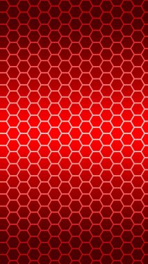 Paskalya Şablonu Kızıl Neon Renkleri Paskalya Tatili. Neon Renkleri, Altıgen Şekilli Desen