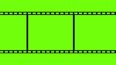 Çoklu Çerçeve Gösteren Basit Yeşil Ekran