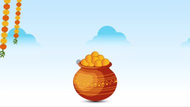 Mutlu Makar Sankranti. Makar Sankranti 'yi kutlayın! Bu varlıkta Neşe ve Gelenek dolu renkli bir Gökyüzü Kutlaması var. Uçurtma Festivali videosu, sosyal medya afişi, afiş ya da kart için mükemmel. Mutluluğu paylaş.