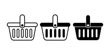 Süpermarketler, perakende mağazaları, ürün seçimleri ve alışveriş sahneleri için ideal bir simge paketi.