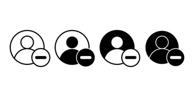 Siyah kullanıcı kullanıcı erişim denetimi ve yönetimini temsil eden simgeyi kaldır.