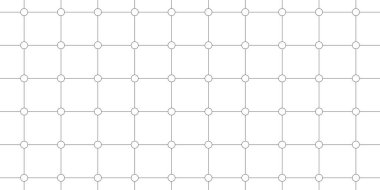 Geometrik ızgara düğümleri ve temiz modern tarzı olan beyaz asgari soyut arkaplan. Teknoloji markalaşması, sunumlar, şablonlar ve profesyonel görsel düzenler için mükemmel..