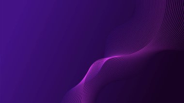 Zarif akış eğrisi ve yumuşak parlak dokusu olan zengin mor gradyan. Lüks markalaşma, editör kapakları, güzellik temaları ve şık dijital kompozisyonlar için mükemmel..