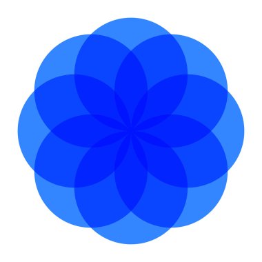 Üzerinde dört taç yaprağı olan mavi bir çiçek, zarif bir şekilde düzenlenmiş, canlı rengini ve narin yapısını gözler önüne seriyor.