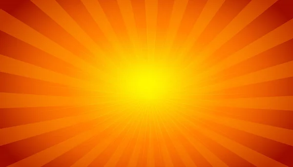 Turuncu ve Sarı Güneş Patlaması Deseni