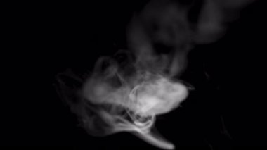 4K 59,94 fps Atmosferik Kaplama Ayrıntılı Duman Plume Köşeden Taşıma