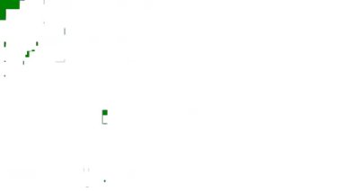 beyaz zemin üzerine yeşil Noel ağacı.