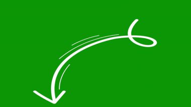 ok aşağı vektör illüstrasyonu