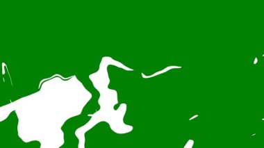 Karmaşık şekilli açık yeşil vektör dokusu. Modern tarzda değişen renkli kaotik formlar. Duvar kağıtları için zarif tasarım.