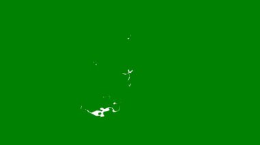 yeşil yaprak, soyut arkaplan.