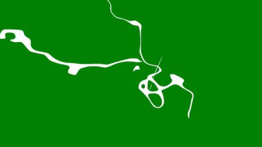 kopyalama alanı olan soyut yeşil arkaplan