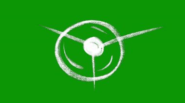 desenli grunge dokusuna sahip yeşil soyut arkaplan