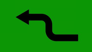 Projeniz için sol yön ok simgesi