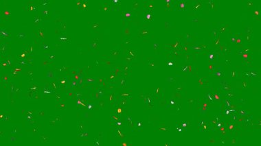 Açık yeşil, renkli yıldızlı kırmızı vektör düzeni.